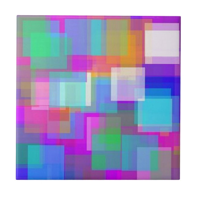 Soft Color Mesh Tile (Front)