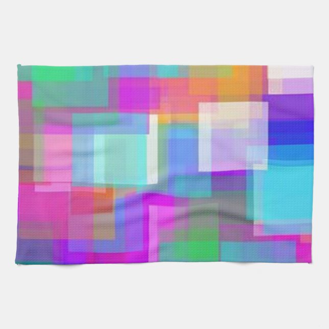 Soft Color Mesh Towel (Horizontal)