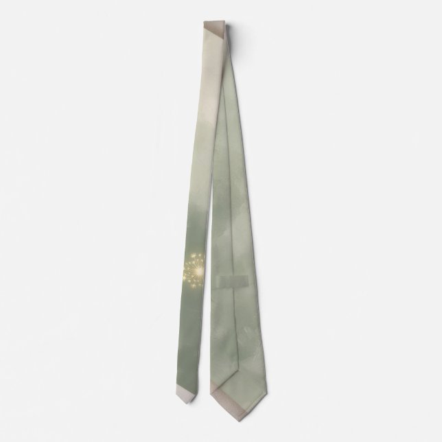 Soft Color Neck Tie (Back)