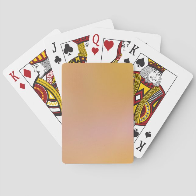 Soft Color  Poker Cards (Back)