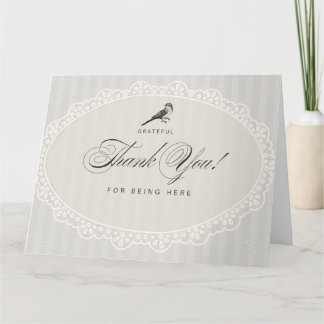 Soft Color Thank You Card