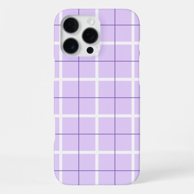 Soft Color Vertical Stripe Pattern Point Design iPhone Case (Back)