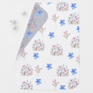 Soft-Colored 2-in-1 Baby Blanket: Cozy & Versatil Blanket