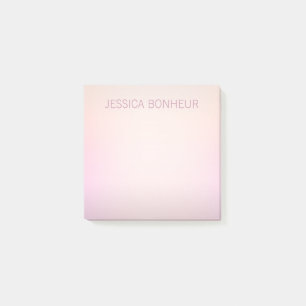 Soft Colors Fading Ombre Post-it Notes