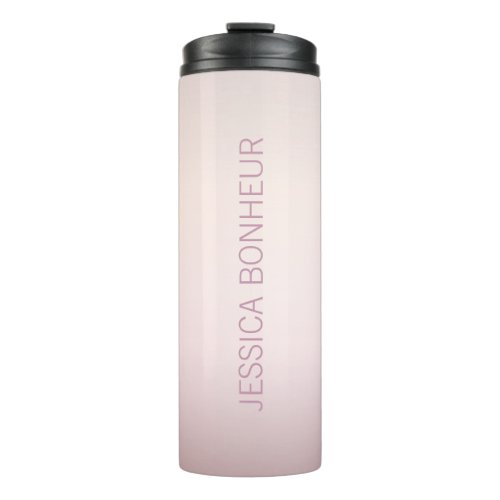 Soft Colors Fading Ombre Thermal Tumbler