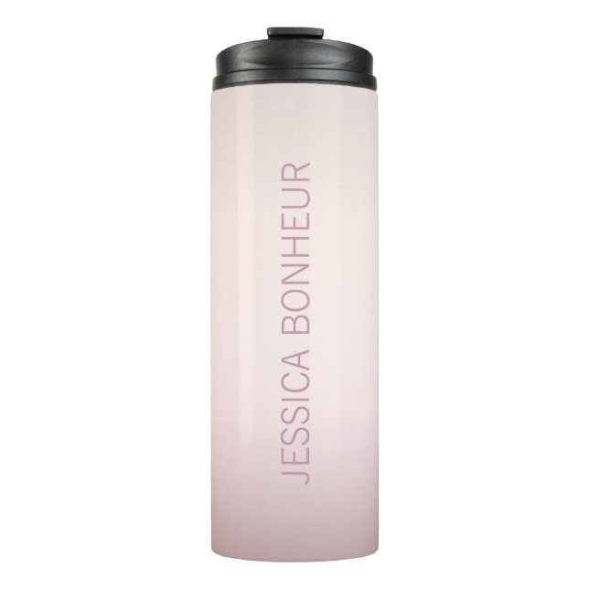 Soft Colors Fading Ombre Thermal Tumbler (Front)