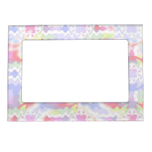 Soft Colors Print Magnetic Picture Frames