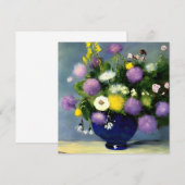 Soft Colour Flower Vase Print (Front/Back)