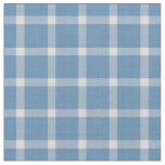 Soft Cornflower Blue Large Gingham Fabric
