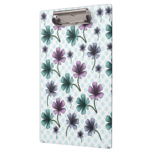 Soft Cottagecore Floral Pattern   Pastel Aesthetic Clipboard
