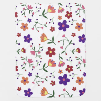 🌸 Soft & Cozy Baby Flower Blanket 🌸