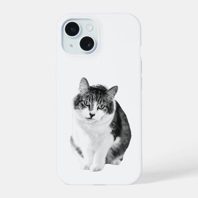 Soft Cozy Silhouette Iphone Case (Back)