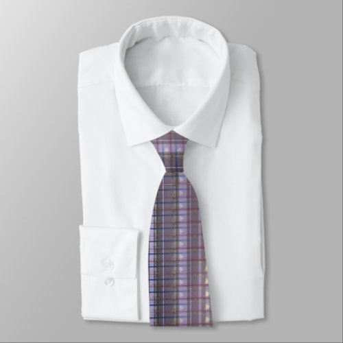 Soft Cutting Purple 28 Abstract Design Tie