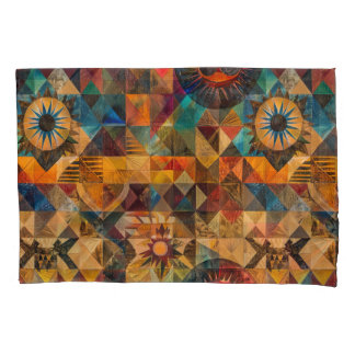 Soft Cyan "Inherited Artistry" Plush Bath Mat Pillow Case