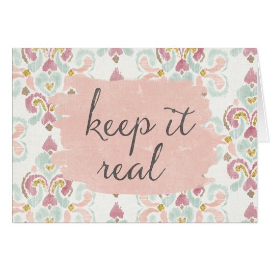 Soft Deco III | Keep It Real Cards (Front Horizontal)