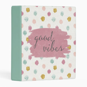 Soft Deco IV   Good Vibes Mini Binder