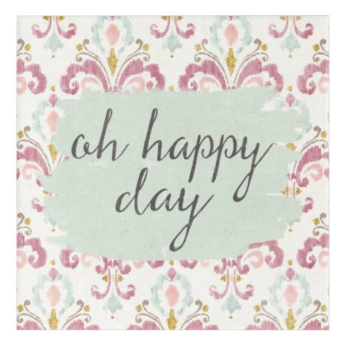 Soft Deco VI  Oh Happy Day Acrylic Print