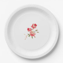 soft delicate pink and red roses elegant floral