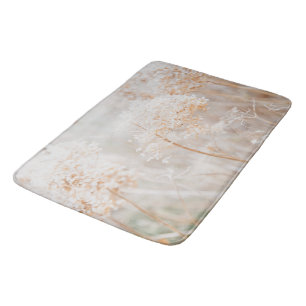 Soft dried flowers dream #1 #dreamy #wall #art bath mat