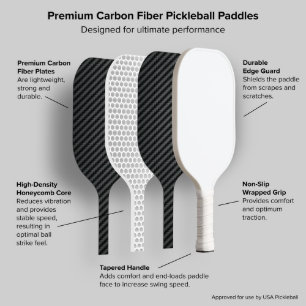 Soft Dusty Rose Pink Background – Wedding Carbon Fiber Pickleball Paddle