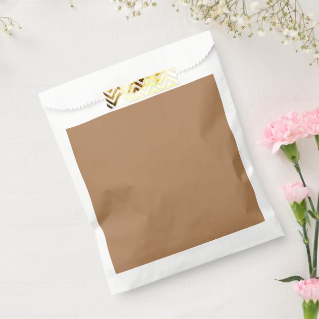 Soft Dusty Rose Pink Background – Wedding Favor Bag (Sealed)