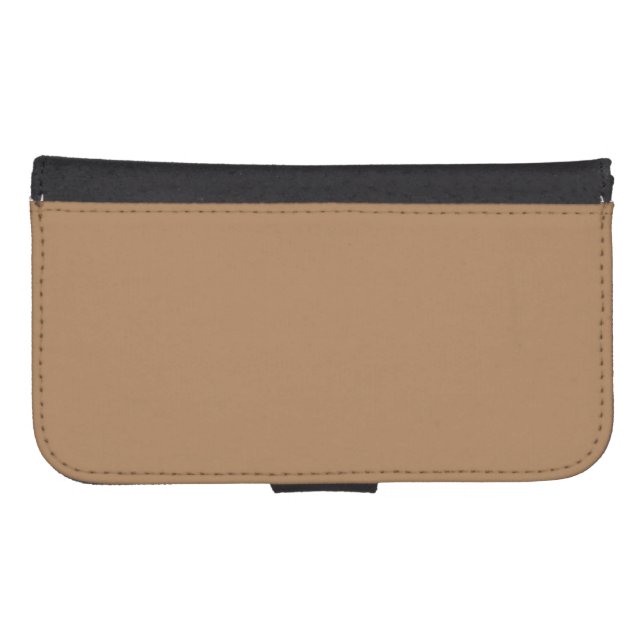 Soft Dusty Rose Pink Background – Wedding Samsung Galaxy Wallet Case (Front (Horizontal))