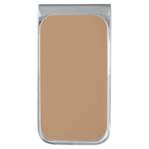 Soft Dusty Rose Pink Background – Wedding Silver Finish Money Clip