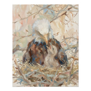 Soft Eagle Nest Wall Art