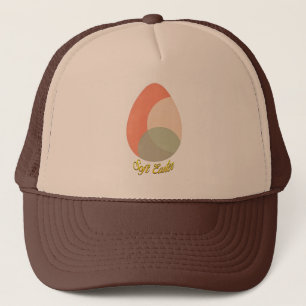 Soft Easter – Pastel Egg Illustration - boné Trucker Hat