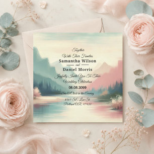 Soft Echoes of the Mountains Invitation