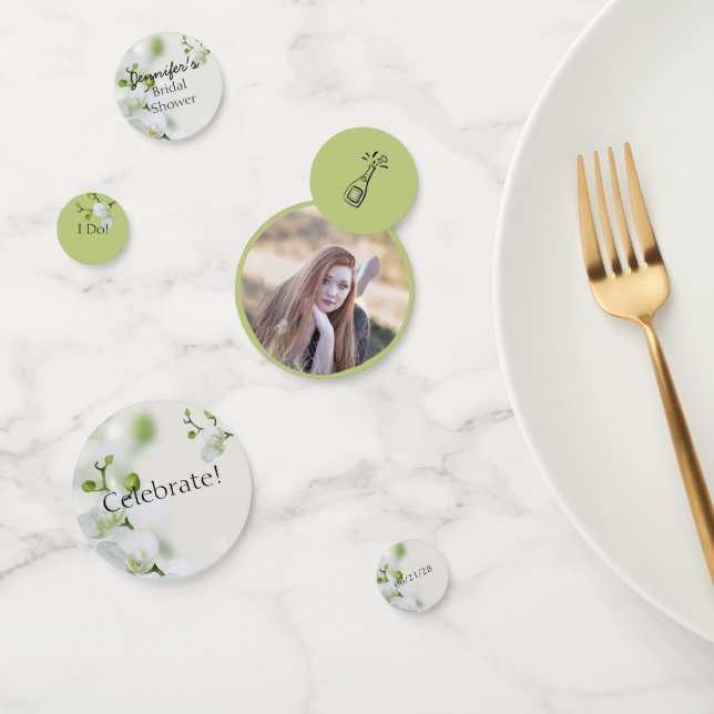 Soft Elegant Orchid Confetti (Group)