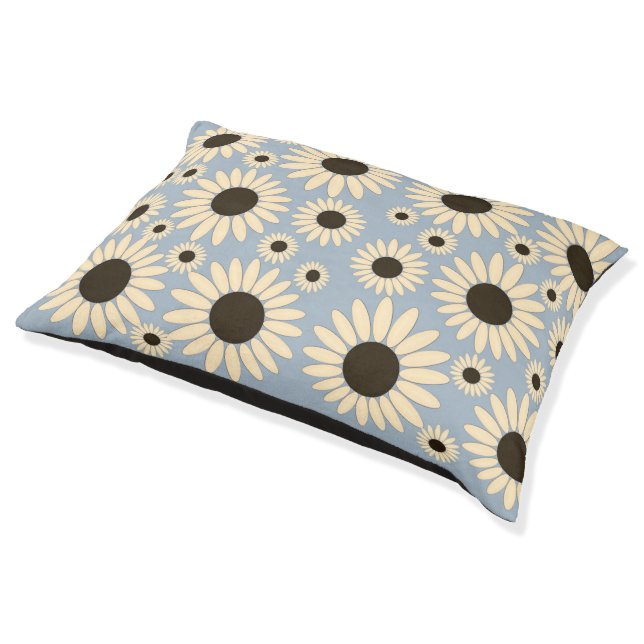 Soft Empress Florals Radiant Empress Pet Bed (Angled)