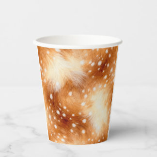 Soft Fawn Fur Cozy Woodland Paper Cups