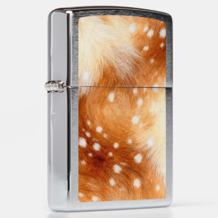 Soft Fawn Fur Cozy Woodland Zippo Lighter