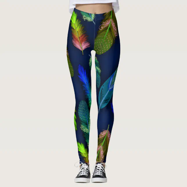 Soft Feather Leggings Zazzle