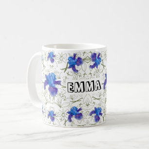 Soft Feminine Lavender Inspired Art Coffee Mug