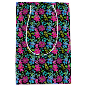Soft Feminine Lavender Inspired Art Medium Gift Bag