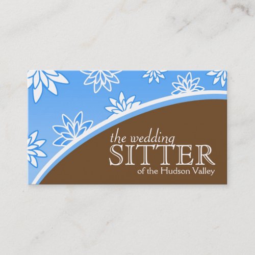 Soft Floral Business Card _ Custom Colour Request