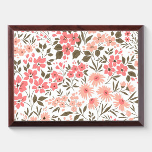 Soft Floral Dreams Award Plaque