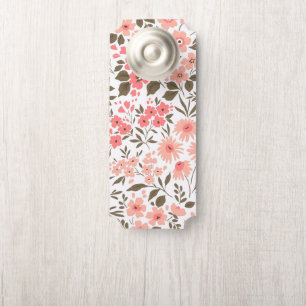 Soft Floral Dreams Door Hanger