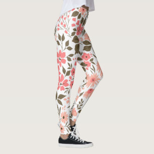 Soft Floral Dreams Leggings