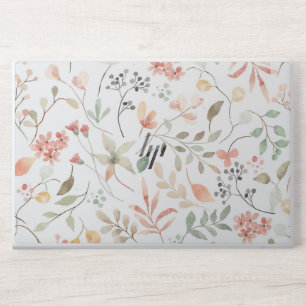 Soft Floral HP Laptop Skin