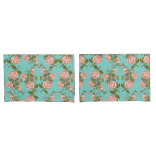 Soft Floral Pillow Case