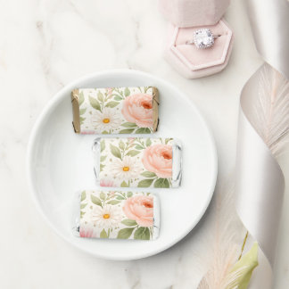 Soft Floral Watercolor Pattern   Hershey's Miniatures
