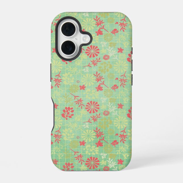 Soft florals iphone case (Back)