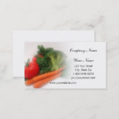 Soft Focus Produce Business Cards (Front/Back)
