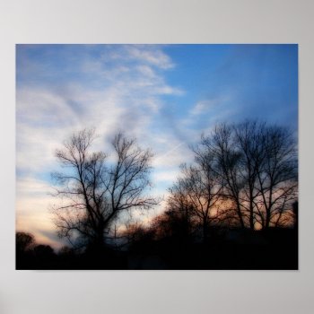 Soft Focus Sunset Print by AJsGraphics at Zazzle