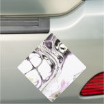 soft fractal 1 car magnet