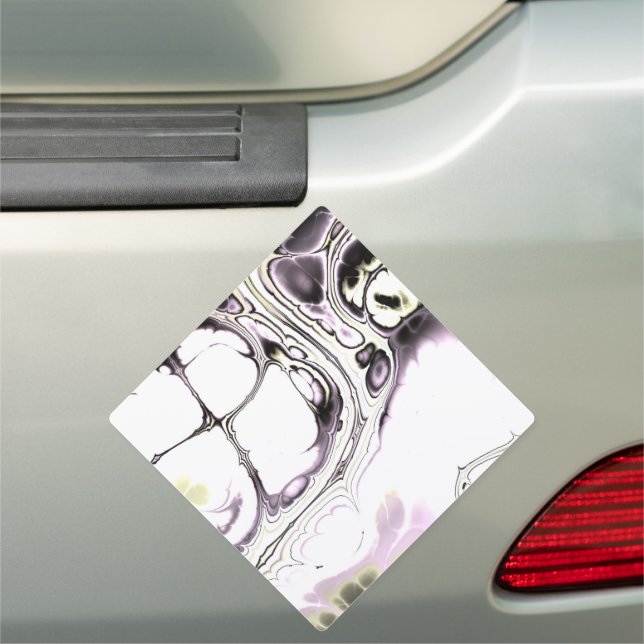 soft fractal 1 car magnet (In Situ)