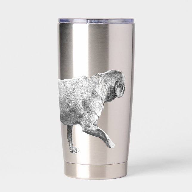 soft frost stride insulated tumbler (Back)